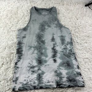 Lululemon Swiftly Tech High Neck Racerback Tank 2.0 Shibori Stripe